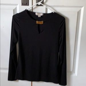 MICHAEL KORS black long sleeve
